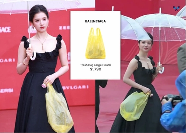 Balenciaga trash bag